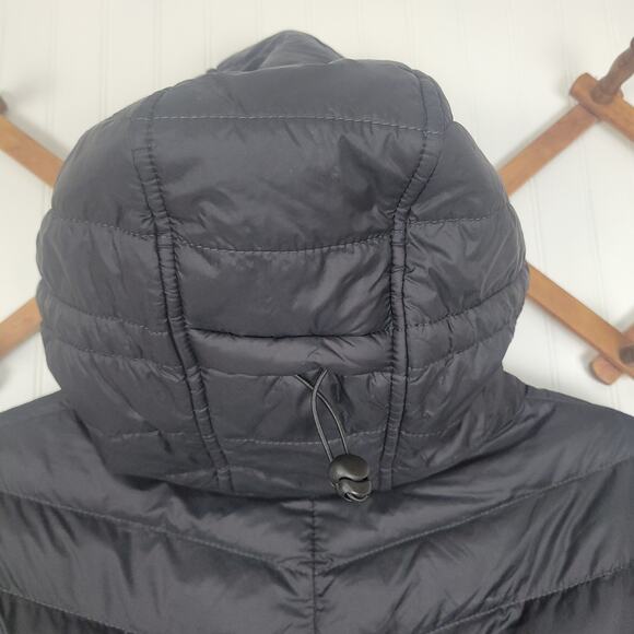 Lands' End Wanderweight Packable Black Down quilted Coat Size 3xl - Picture 7 of 9